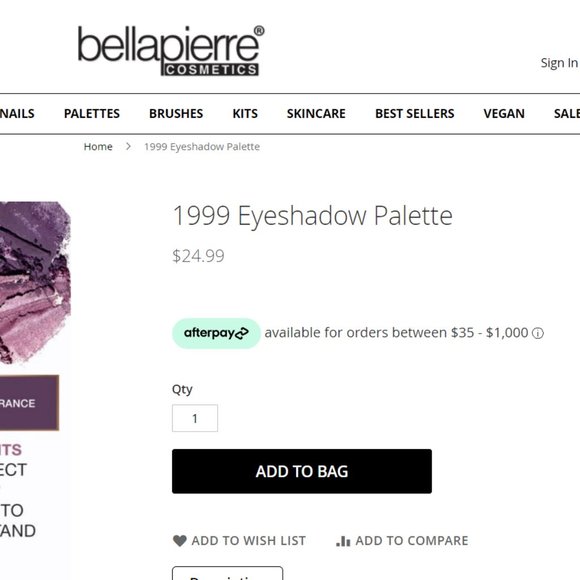 *NEW* Makeup Bundle - 90s Throwback Eyeshadow, Nude Lipstick, Highlighter - Picture 5 of 14